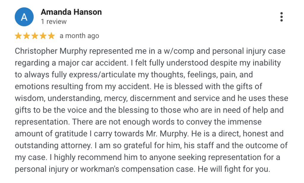Waldorf Car Accident Lawyer Review