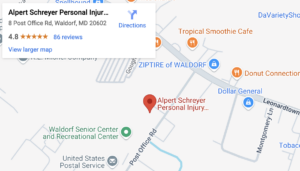Alpert Schreyer Personal Injury Lawyers Waldorf